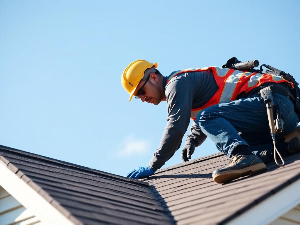 Asphalt shingle installation